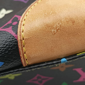 Pre-owned Louis Vuitton CLAUDIA Noir Monogram Multicolor M40194 handbag | stylenewstar
