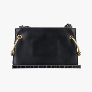 Pre-owned Chloe Roy Black Leather shoulderbag | stylenewstar