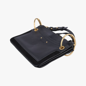 Pre-owned Chloe Roy Black Leather shoulderbag | stylenewstar