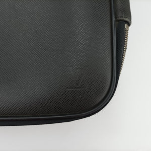 Pre-owned Louis Vuitton Pegase 55 ARDOISE Taiga Leather M23272 suitcase | stylenewstar