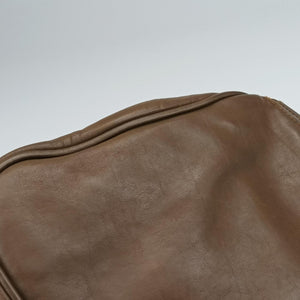 Pre-owned Christian Dior Gaucho Brown Leather shoulderbag | stylenewstar