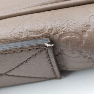 Pre-owned Gucci Guccissima Messenger Camel Leather 223665 shoulderbag | stylenewstar