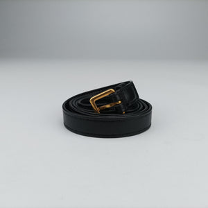 Vintage Christian Dior Saddle Black Leather bum bag/waist bag | stylenewstar