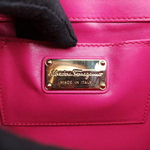 Pre-owned Ferragamo Thalia Rose Leather shoulderbag | stylenewstar