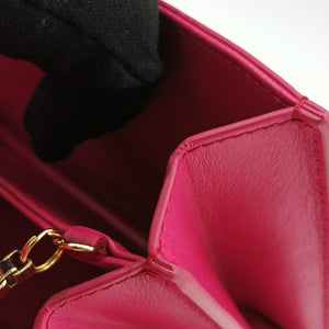 Pre-owned Ferragamo Thalia Rose Leather shoulderbag | stylenewstar