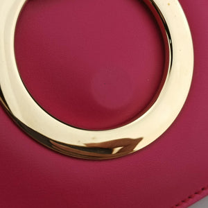 Pre-owned Ferragamo Thalia Rose Leather shoulderbag | stylenewstar