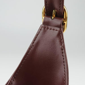 Vintage Gucci JACKIE 1961 Burgundy Suede×leather 636709 shoulderbag | stylenewstar