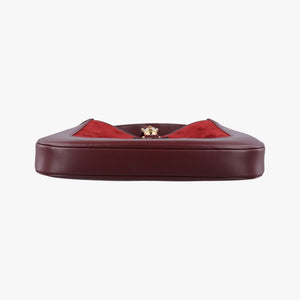 Vintage Gucci JACKIE 1961 Burgundy Suede×leather 636709 shoulderbag | stylenewstar