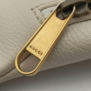 Secondhand Gucci Print White Leather 527792 bum bag/waist bag | stylenewstar