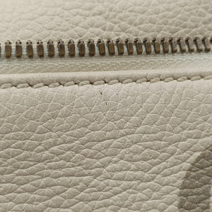 Pre-owned Gucci Print White Leather 530412 bum bag/waist bag | stylenewstar