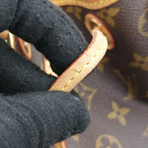 Pre-owned Louis Vuitton Neo Brown×Beige Monogram Canvas M40372 shoulderbag | stylenewstar