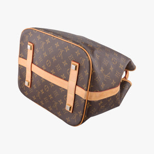 Pre-owned Louis Vuitton Neo Brown×Beige Monogram Canvas M40372 shoulderbag | stylenewstar
