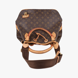Pre-owned Louis Vuitton Neo Brown×Beige Monogram Canvas M40372 shoulderbag | stylenewstar