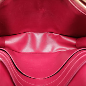 Vintage Louis Vuitton Portefeuille FLORE Chain brown×FUCHSIA Monogram Canvas×calf leather M69578 shoulderbag | stylenewstar