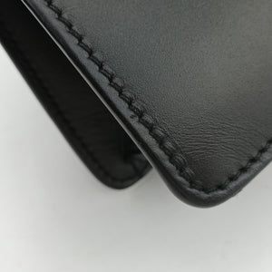 Pre-owned Gucci Sylvie Black Leather 421882 shoulderbag | stylenewstar