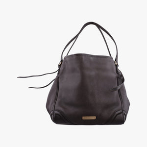 Pre-owned Burberry Canterbury Brown Leather handbag | stylenewstar