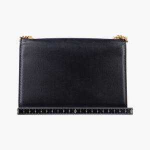 Pre-owned Yves Saint Laurent KATE Black Leather 469390 shoulderbag | stylenewstar