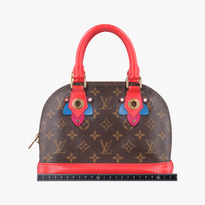 Vintage Louis Vuitton Alma BB Brown×Flamingo Monogram Canvas aMonogram Totem M41659 shoulderbag | stylenewstar