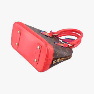 Vintage Louis Vuitton Alma BB Brown×Flamingo Monogram Canvas aMonogram Totem M41659 shoulderbag | stylenewstar