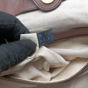 Secondhand Gucci Horsebit Slim Pink leather 309579 handbag | stylenewstar