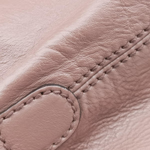 Secondhand Gucci Horsebit Slim Pink leather 309579 handbag | stylenewstar