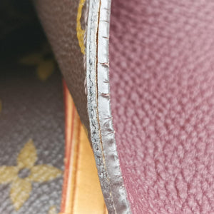 Secondhand Louis Vuitton OLYMPE Brown×QUETSCHE Monogram Canvas×calf leather M40926 shoulderbag | stylenewstar