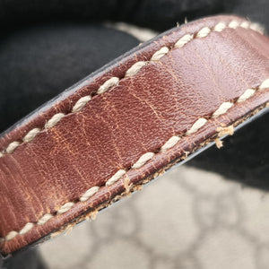 Pre-owned Gucci GG Blooms Brown PVC coated canvas 429147 shoulderbag | stylenewstar