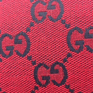 Secondhand Gucci GG Marmont Red×Black canvas 583571 shoulderbag | stylenewstar