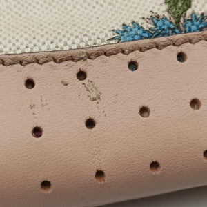 Pre-owned Gucci Flora Multicolour canvas×leather 145857 shoulderbag | stylenewstar