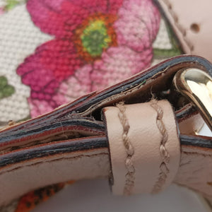 Pre-owned Gucci Flora Multicolour canvas×leather 145857 shoulderbag | stylenewstar