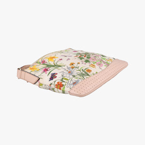 Pre-owned Gucci Flora Multicolour canvas×leather 145857 shoulderbag | stylenewstar