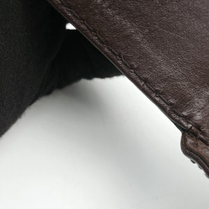 Pre-owned Gucci Guccissima Interlocking Icon Hobo Brown leather 223951 shoulderbag | stylenewstar