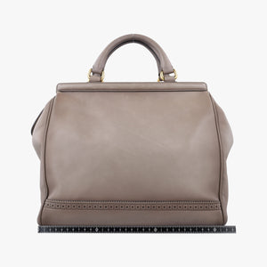 Vintage Gucci horse bit Grey Leather 296900 handbag | stylenewstar