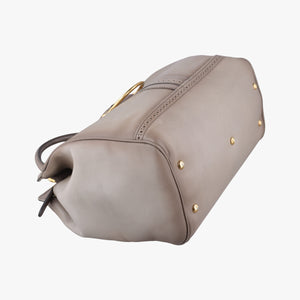 Vintage Gucci horse bit Grey Leather 296900 handbag | stylenewstar