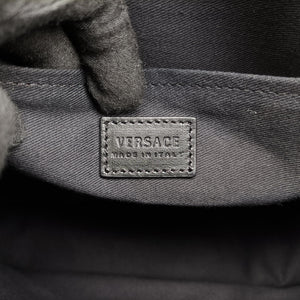 Vintage VERSACE La Medusa Black Leather shoulderbag | stylenewstar