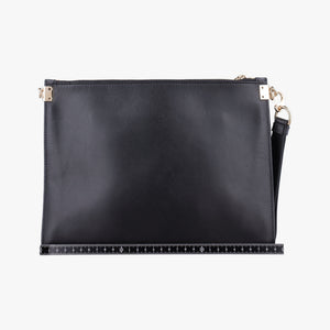 Vintage VERSACE La Medusa Black Leather shoulderbag | stylenewstar