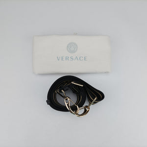 Vintage VERSACE La Medusa Black Leather shoulderbag | stylenewstar