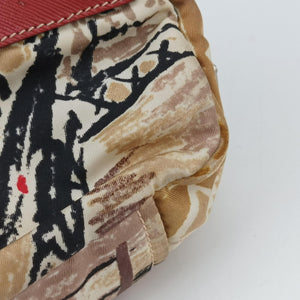 Vintage Prada Tessuto pocket Multicolour Cloth×leather shoulderbag | stylenewstar