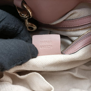 Secondhand Gucci Soho Beige Patent Leather 308982 shoulderbag | stylenewstar