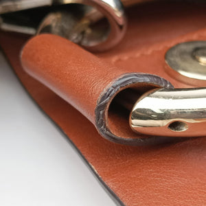 Pre-owned Chloe FAYE Brown Suede × leather shoulderbag | stylenewstar