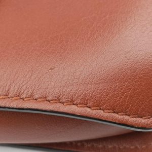 Pre-owned Chloe FAYE Brown Suede × leather shoulderbag | stylenewstar