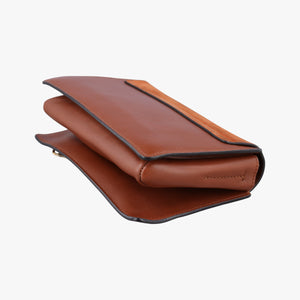 Pre-owned Chloe FAYE Brown Suede × leather shoulderbag | stylenewstar