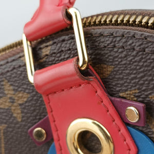 Pre-owned Louis Vuitton Alma BB Brown×Flamingo Monogram Canvas aMonogram Totem M41659 shoulderbag | stylenewstar