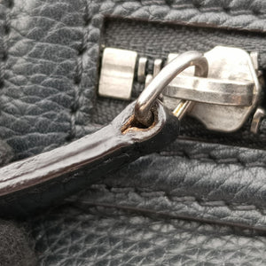 Secondhand Celine Luggage Mini Shopper Black Leather handbag | stylenewstar
