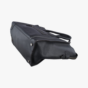 Secondhand Celine Luggage Mini Shopper Black Leather handbag | stylenewstar