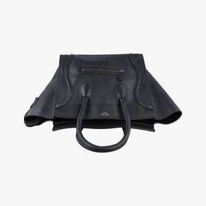 Secondhand Celine Luggage Mini Shopper Black Leather handbag | stylenewstar