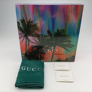 Pre-owned Gucci Ophidia Multicolour PVC coated canvas×Leather 598661 backpack/rucksack | stylenewstar