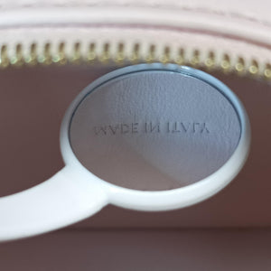 Pre-owned Celine Oval Purse Cuir Triomphe Pink Leather shoulderbag | stylenewstar