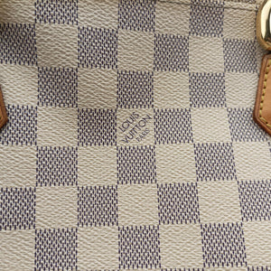 Secondhand Louis Vuitton SALEYA MM AZUR Damier Canvas N51185 handbag | stylenewstar
