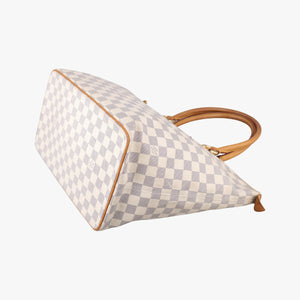 Secondhand Louis Vuitton SALEYA MM AZUR Damier Canvas N51185 handbag | stylenewstar